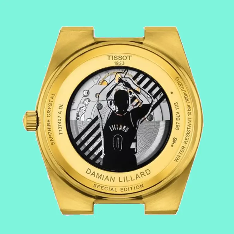 Tissot PRX Powermatic 80 Damian Lillard SPECIAL EDITION Men's Watch- T137.407.33.051.00